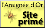 l'Araignée d'Or - Site primé